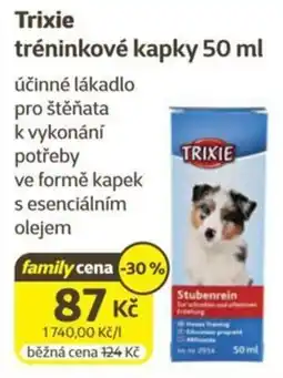 Super Zoo Trixie tréninkové kapky nabídka