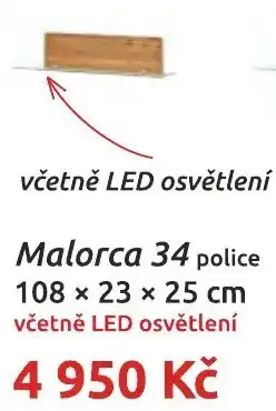 Nábytkáři Čech a Moravy Malorca 34 police nabídka