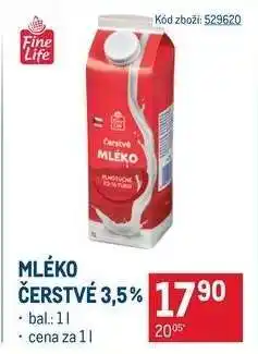 Mléko čerstvé 3,5 %