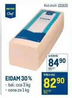 Makro Eidam 30 % nabídka