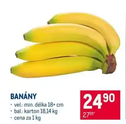 Makro Banány nabídka