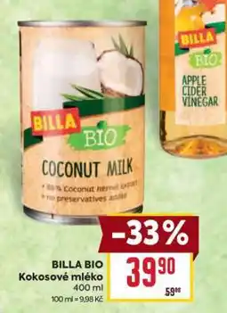 Billa BILLA BIO Kokosové mléko nabídka