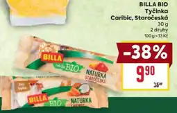 Billa BILLA BIO Tyčinka caribic, staročeská nabídka