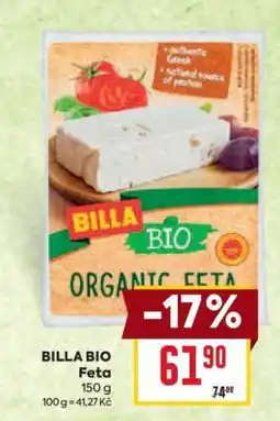 Billa BILLA BIO Feta nabídka
