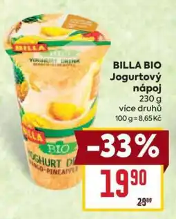Billa BILLA BIO Jogurtový nápoj nabídka