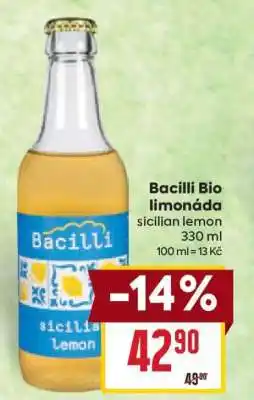 Billa Bacilli BIO Limonáda nabídka