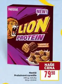 Billa Nestlé Proteinové cereálie nabídka