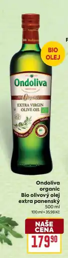 Billa Ondoliva organic nabídka