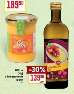 Billa BILLA Olej z hroznových jader nabídka