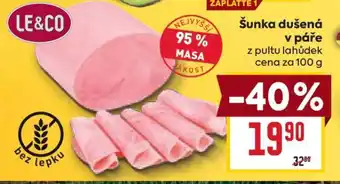 Billa Šunka dušená v páře nabídka
