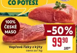 Billa Vepřové řízky z kýty nabídka