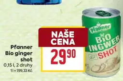 Billa Pfanner Bio Ginger Shot nabídka