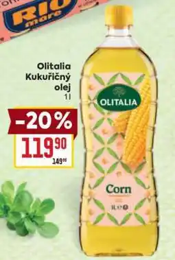 Billa Olitalia Kukuřičný olej nabídka