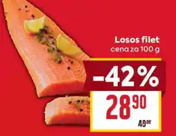 Billa Losos filet nabídka