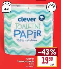 Billa Clever Toaletní papír nabídka