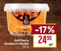 Billa Grill Party Smažená cibulka nabídka