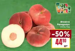 Billa Broskve Paraguayo nabídka