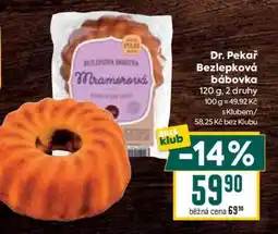Billa Dr. Pekař Bezlepková bábovka nabídka
