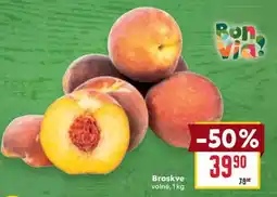 Billa Broskve nabídka