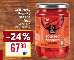 Billa Grill Party Papriky pečené řezy nabídka
