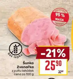 Billa Šunka Zvonařka nabídka