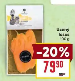 Billa Uzený losos nabídka