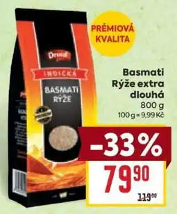 Billa Basmati Rýže extra dlouhá nabídka