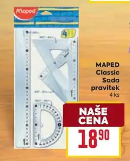 Billa MAPED Classic Sada pravítek nabídka