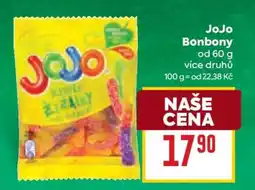 Billa JOJO bonbony nabídka