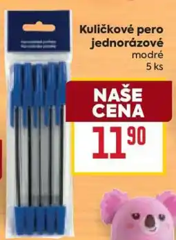 Billa KULIČKOVÉ PERO JEDNORÁZOVÉ nabídka