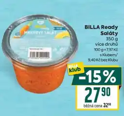 Billa BILLA Ready Saláty nabídka