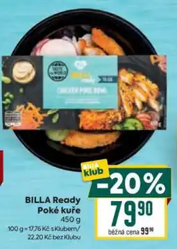 Billa BILLA Ready Poké kuře nabídka
