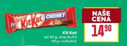 Billa Kit Kat nabídka