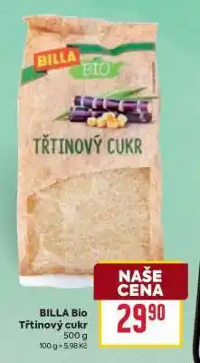 Billa BILLA Bio Třtinový cukr nabídka