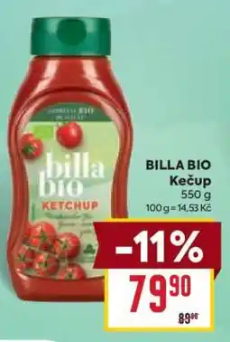Billa BILLA BIO Kečup nabídka