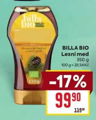 Billa BILLA BIO Lesní med nabídka