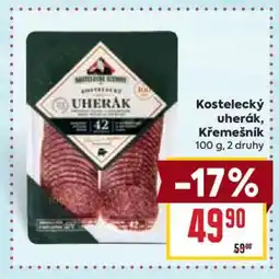 Billa Kostelecký Uherák, Křemešník nabídka