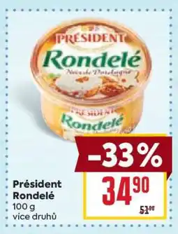 Billa Président Rondelé nabídka