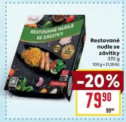 Billa Restované nudle se závitky nabídka