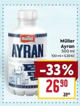 Billa Müller Ayran nabídka