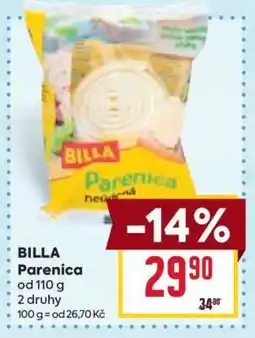 Billa BILLA Parenica nabídka
