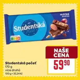 Billa Studentská pečeť nabídka