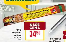 Billa FINO Papír na pečení nabídka