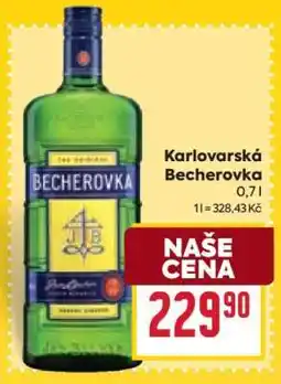 Billa Karlovarská Becherovka nabídka