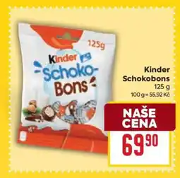 Billa Kinder Schokobons nabídka