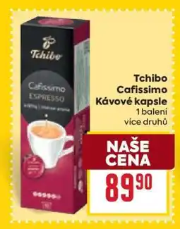 Billa Tchibo Cafissimo Kávové kapsle nabídka