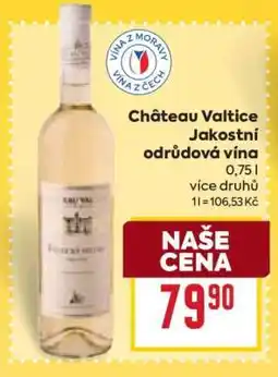 Billa Château Valtice jakostní odrůdová vína nabídka