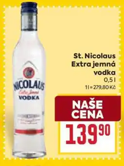 Billa St. Nicolaus Extra jemná vodka nabídka