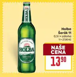 Billa Holba Šerák 11 nabídka