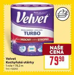 Billa Velvet Kuchyňské utěrky nabídka
